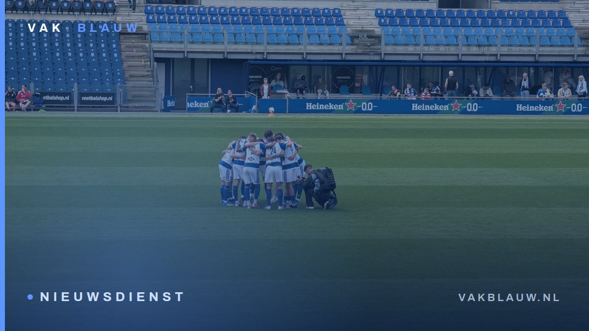 PEC Zwolle naar trainingskamp in Wissel, sluit af tegen Cercle Brugge