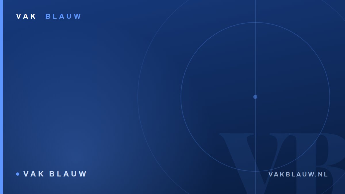 Vak Blauw — Vak Blauw