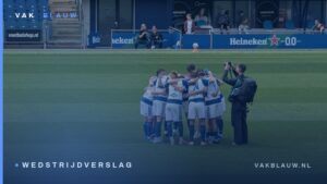 Vak Blauw — Wedstrijdverslag