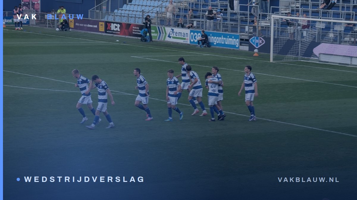 Vak Blauw — Wedstrijdverslag