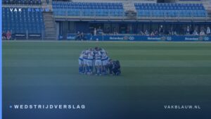 Vak Blauw — Wedstrijdverslag